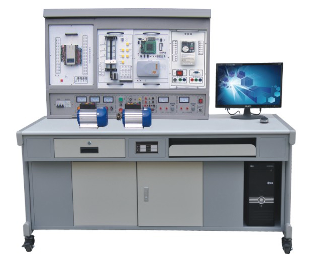 LGSX-02B PLC 可編程控制器、單片機開發應用及變頻調速綜合實訓裝置