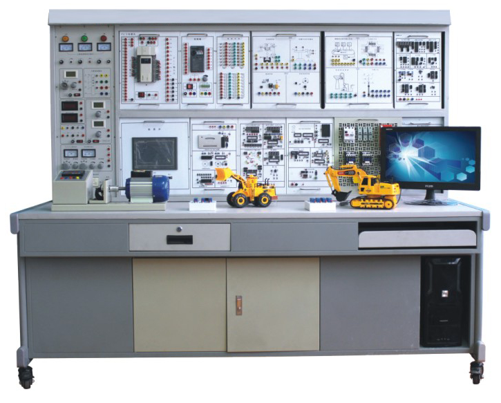 LGSX-03A 工業自動化綜合實訓裝置（PLC+變頻器+觸摸屏+單片機）